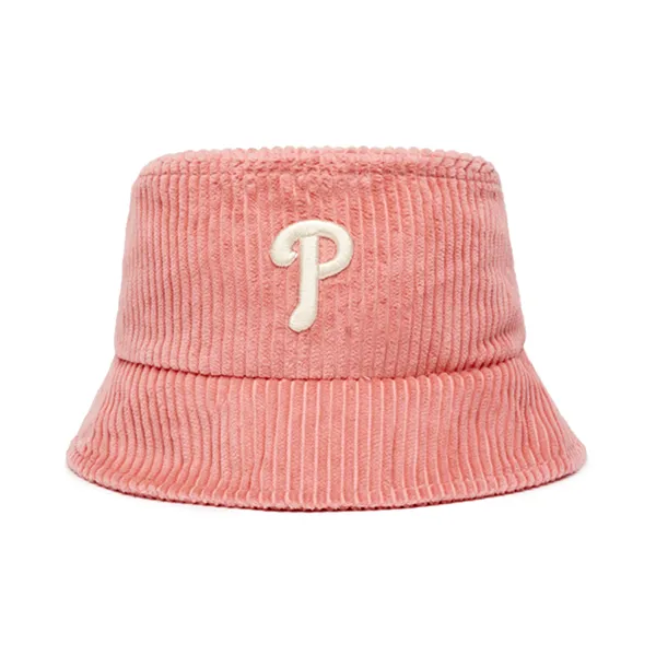 Mũ MLB Corduroy Bucket Phillies Philadelphia 3AHTC0116-10COS Màu Hồng