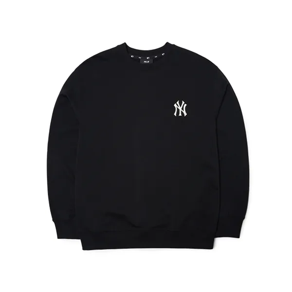 Áo Nỉ Sweater MLB Paisley Overfit Sweatshirt New York Yankees 3AMT53014-50BKS Màu Đen