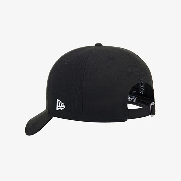Mũ MLB LA Basic White On Black Ball Cap Màu Đen