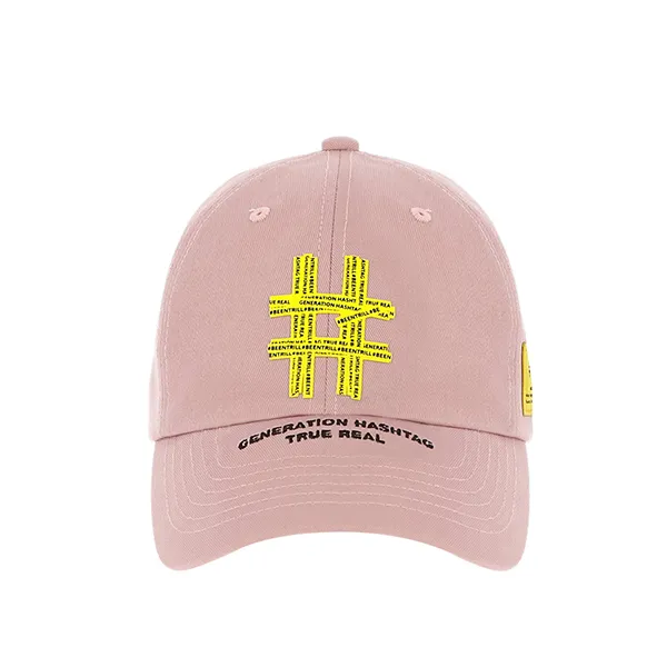 Mũ Beentrill Hashtag Ball Cap Màu Hồng
