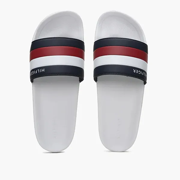 Dép Tommy Hilfiger TMROZI White Màu Đỏ/Trắng/Xanh Navy
