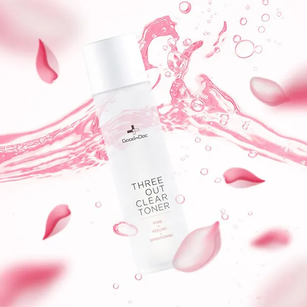 Nước Hoa Hồng Goodndoc Three Out Clear Toner 150ml - Mỹ phẩm - Vua Hàng Hiệu