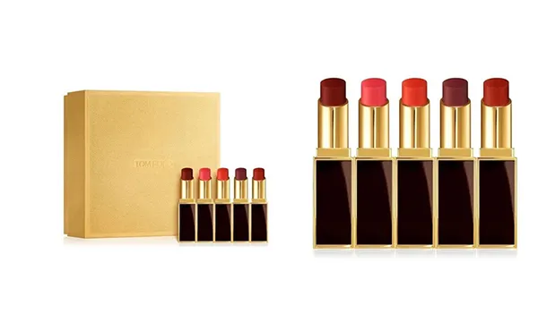 Set Son Tom Ford Most Wanted Lip Color Satin Matte 5 Thỏi - Son Môi - Vua Hàng Hiệu