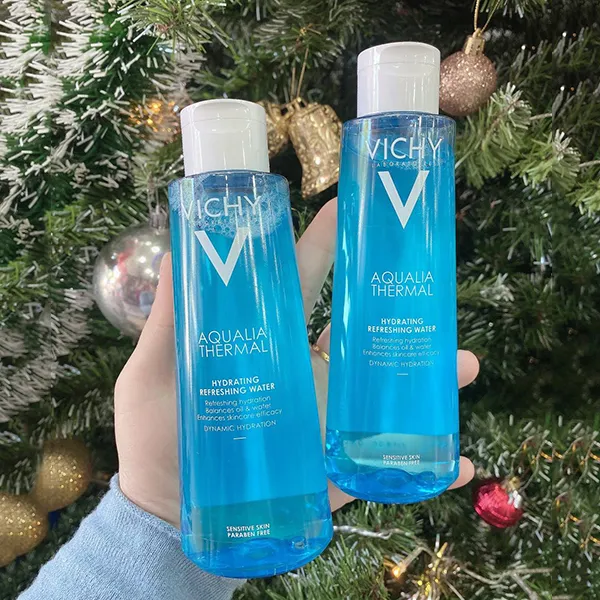 Nước Hoa Hồng Thải Độc Làm Mềm Da Vichy Aqualia Thermal Hydrating Refreshing Water 200ml