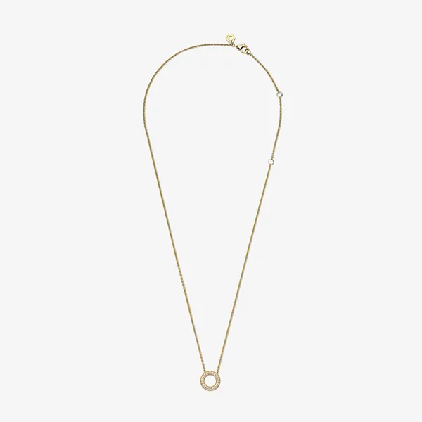 Dây Chuyền Pandora Timeless Necklace 367436C01 Mạ Vàng 14K - Trang sức - Vua Hàng Hiệu