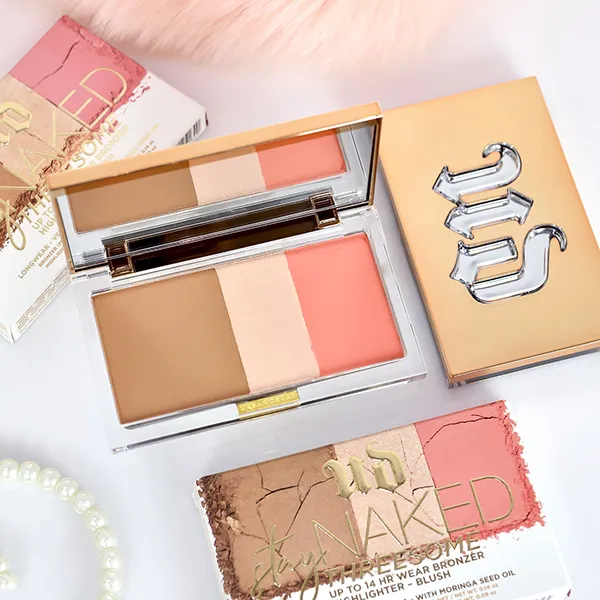 Bảng Phấn Má Hồng, Highlighter, Bronzer Urban Decay Stay Naked Threesome 9.3g - Trang điểm - Vua Hàng Hiệu