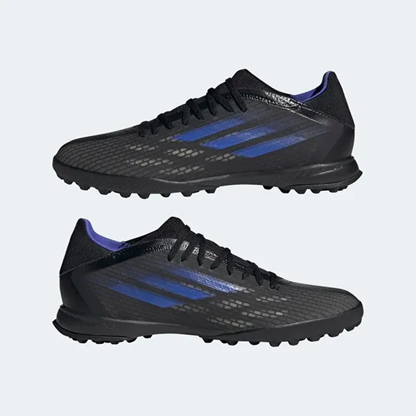 Giày Đá Bóng Adidas X Speedflow 3 TF FY3308 Màu Đen/Xanh - Giày - Vua Hàng Hiệu