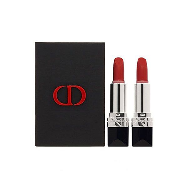 Set Son Dior Rouge Coutre 999 Matte + 999 Satin Mini - 1