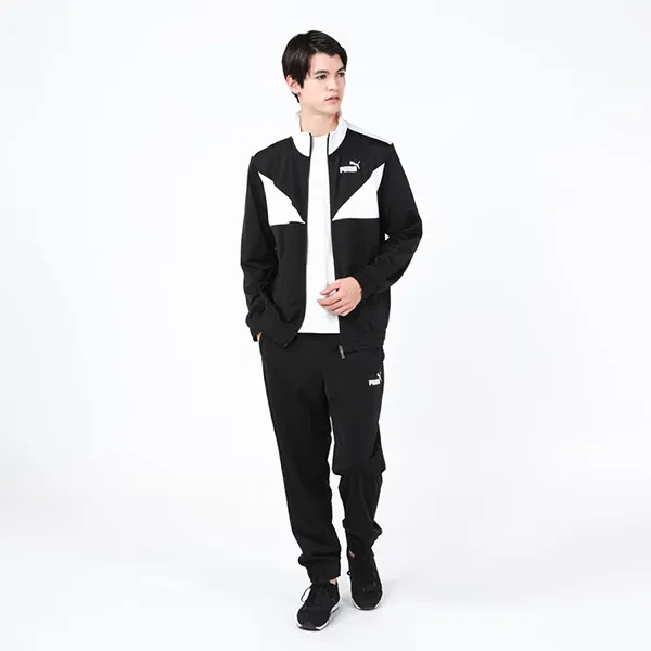 Bộ Thể Thao Puma Jersey Classic Training Suit 588967-01 Màu Đen Trắng Size XL