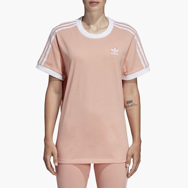 Áo Thể Thao Nữ Adidas Originals 3 Stripes Tee Tshirt DV2583 Màu Hồng Size S - 1