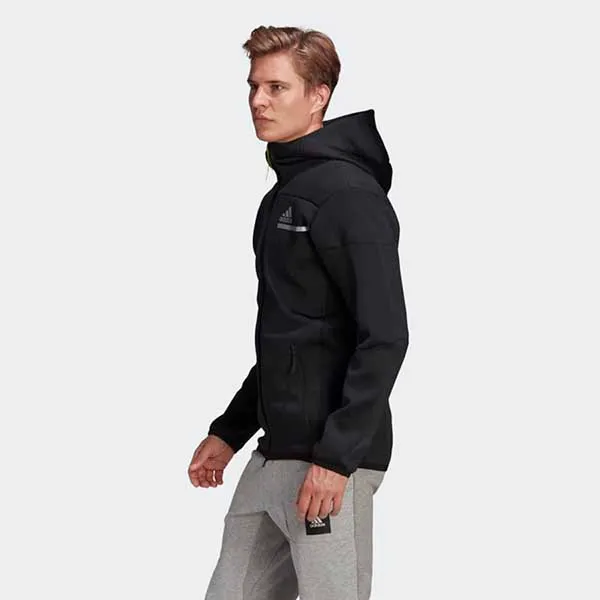 Áo Khoác Adidas Full-Zip Hoodie Innovation Motion ZNE Sportswear GP7838 Màu Đen Size M - 4