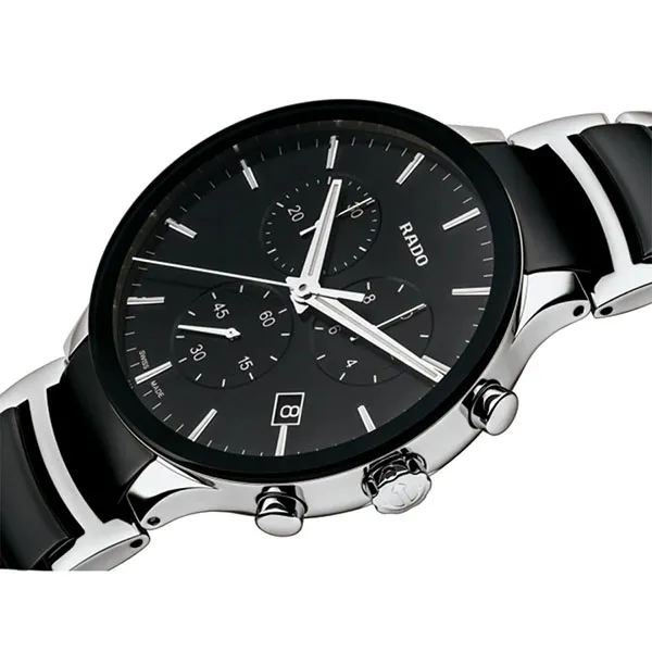 Đồng Hồ Rado Centrix Chronograph R30130152 Màu Đen - Đồng hồ - Vua Hàng Hiệu