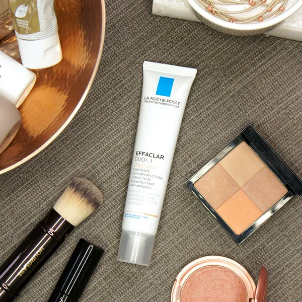 Kem Dưỡng Giảm Mụn Và Che Khuyết Điểm La Roche-Posay Effaclar Duo (+) Unifiant 40ml - Mỹ phẩm - Vua Hàng Hiệu