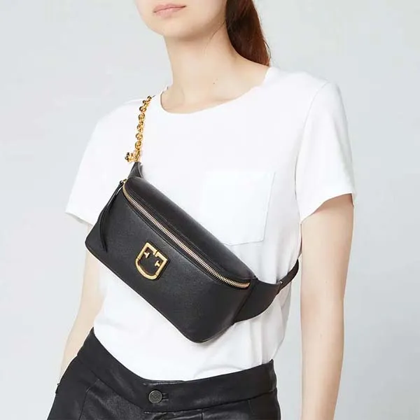 Túi Đeo Hông Furla Women's Furla Isola S Belt Bag Onyx Màu Đen