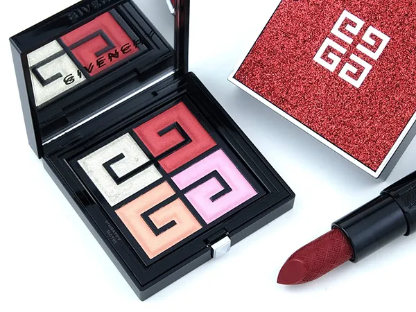 Phấn Mắt Givenchy Red Lights 4 Color Face & Eyes Palette - Trang điểm - Vua Hàng Hiệu