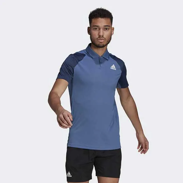 Áo Polo Adidas Club Tennis Polo Shirt GL5423 Màu Xanh Dương Size S