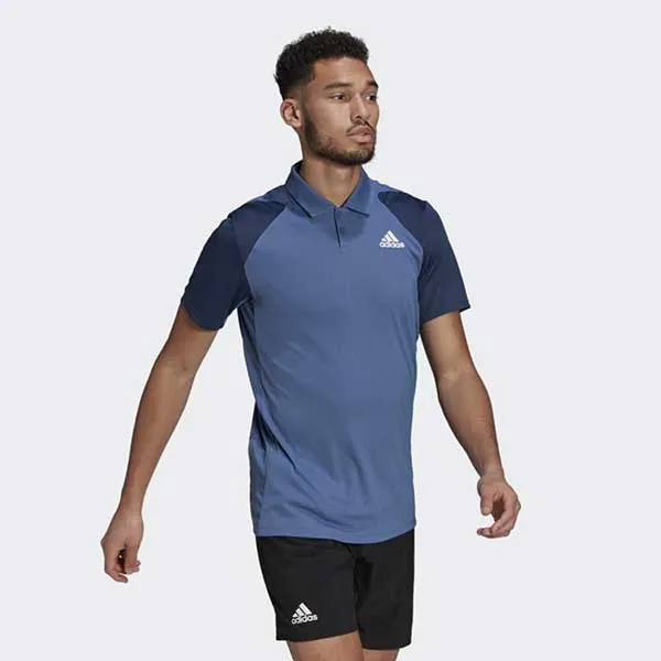 Áo Polo Adidas Club Tennis Polo Shirt GL5423 Màu Xanh Dương Size S