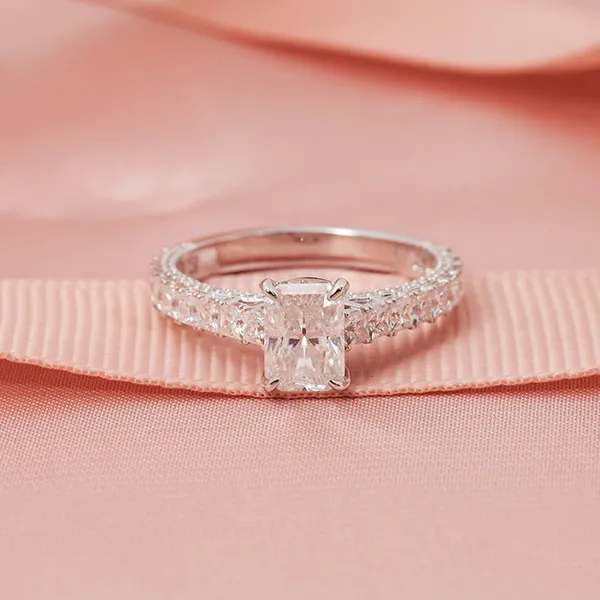 Nhẫn Đính Hôn Morina Hestia N0650 Màu Vàng Trắng - Trang sức - Vua Hàng Hiệu