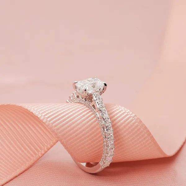 Nhẫn Đính Hôn Morina Hestia N0650 Màu Vàng Trắng - Trang sức - Vua Hàng Hiệu