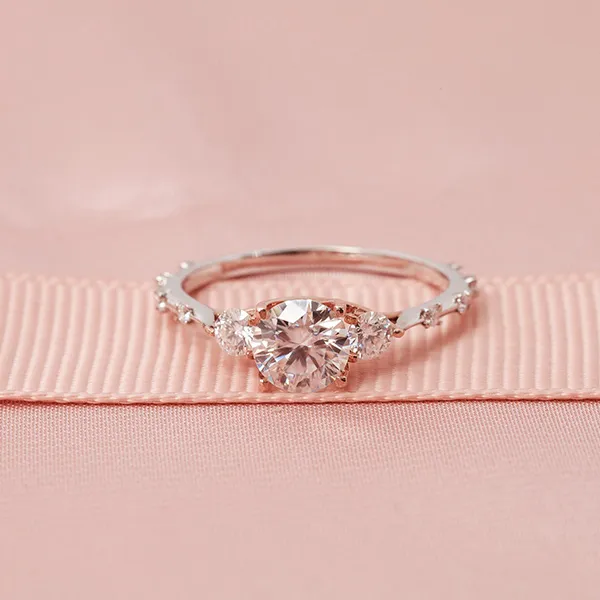 Nhẫn Đính Hôn Morina Hera N0499 Màu Vàng Trắng - Trang sức - Vua Hàng Hiệu