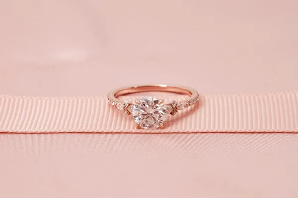Nhẫn Đính Hôn Morina Akina N0495 Màu Vàng Hồng - Trang sức - Vua Hàng Hiệu