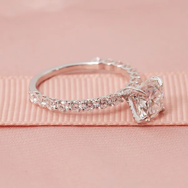 Nhẫn Đính Hôn Morina Nesrin N0655 Màu Vàng Trắng - Trang sức - Vua Hàng Hiệu