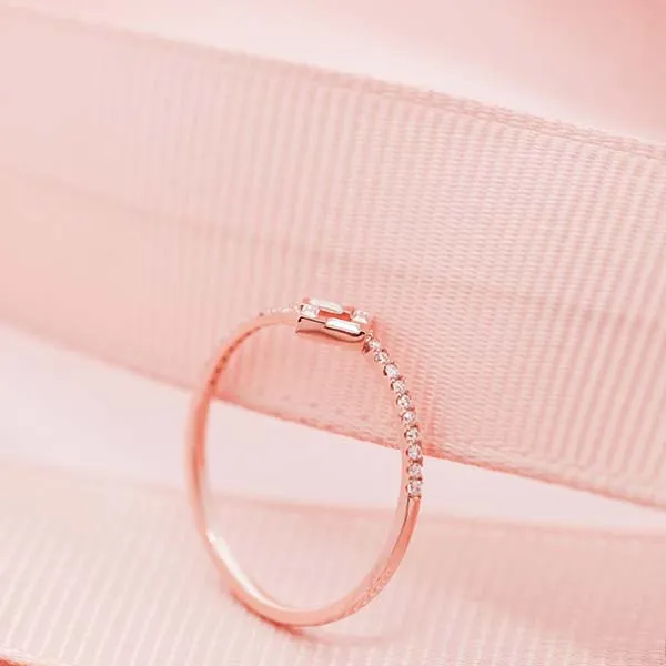 Nhẫn Morina ANGLE N0152 Màu Vàng Hồng