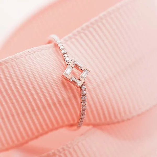 Nhẫn Morina ANGLE N0152 Màu Vàng Hồng
