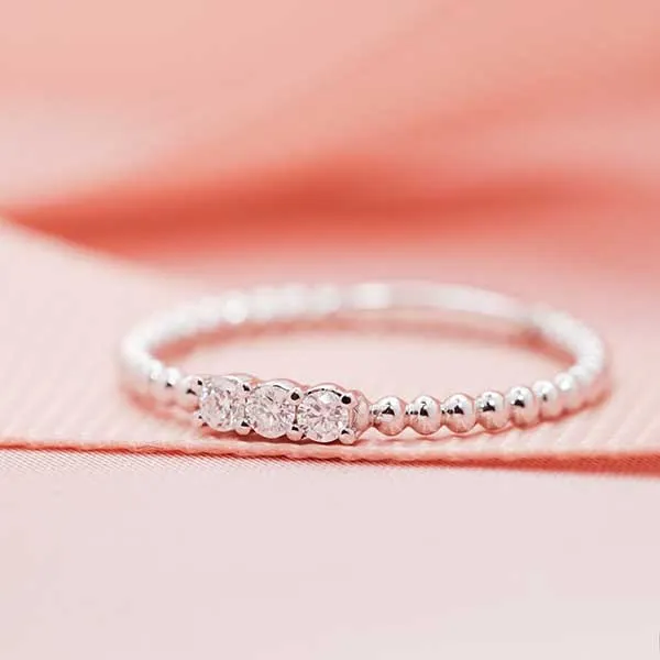 Nhẫn Morina DAISY N0276 Màu Vàng Trắng