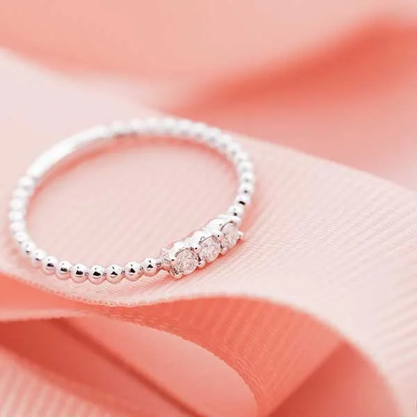 Nhẫn Morina DAISY N0276 Màu Vàng Trắng