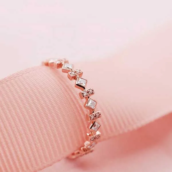 Nhẫn Morina CLAIRE N0291 Màu Vàng Hồng