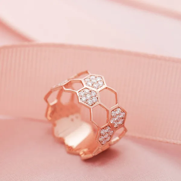 Nhẫn Morina Unique N0282 Màu Vàng Hồng - Trang sức - Vua Hàng Hiệu