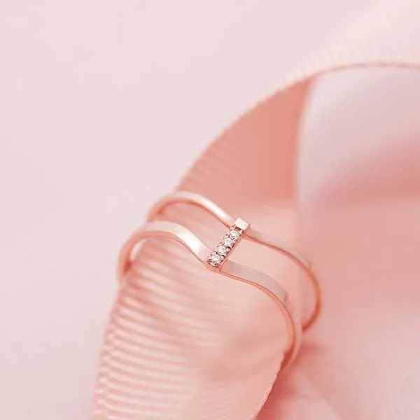 Nhẫn Morina BLOSSOM N0316 Màu Vàng Hồng