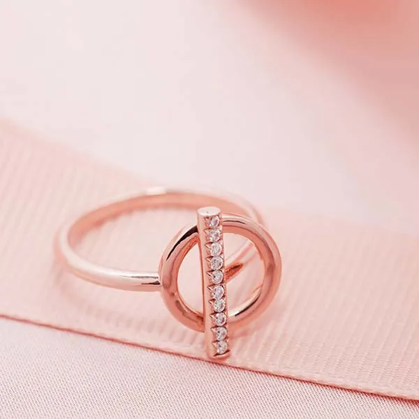 Nhẫn Morina BELOVED N0327 Màu Vàng Hồng