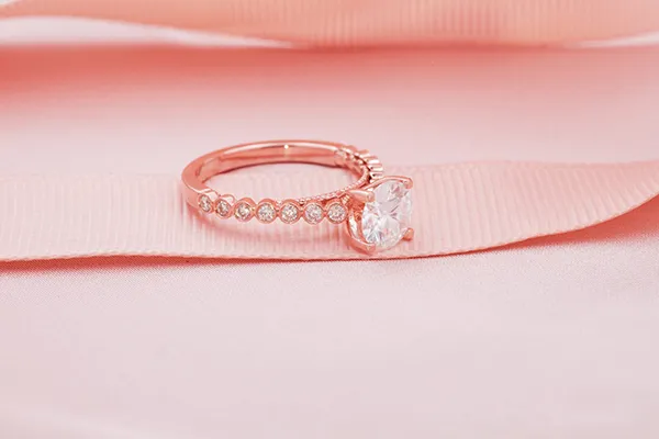 Nhẫn Đính Hôn Morina Glorious N0515 Màu Vàng Hồng - Trang sức - Vua Hàng Hiệu