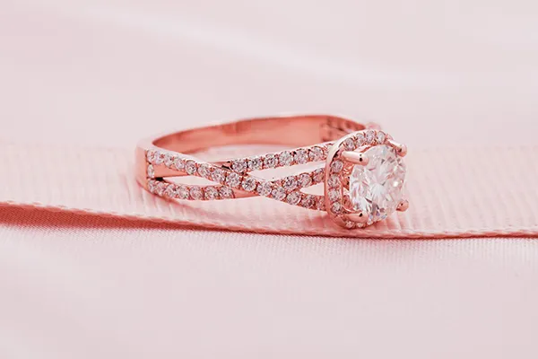 Nhẫn Đính Hôn Morina Ethereal N0489 Màu Vàng Hồng - Trang sức - Vua Hàng Hiệu