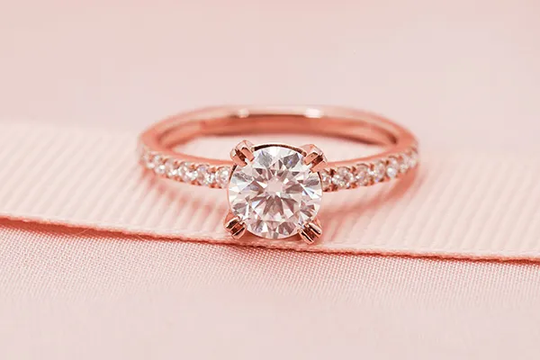 Nhẫn Đính Hôn Morina Serein N0621 Màu Vàng Hồng - Trang sức - Vua Hàng Hiệu