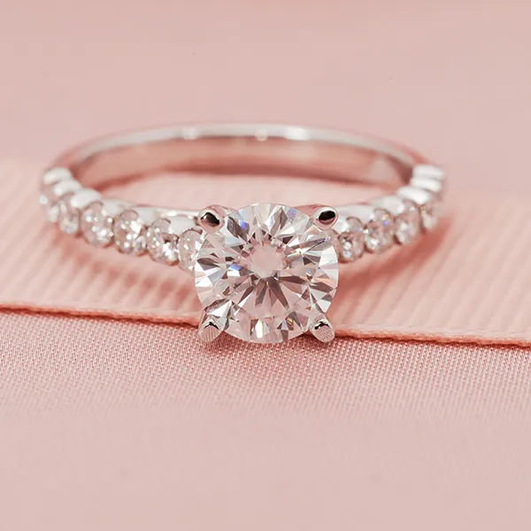 Nhẫn Đính Hôn Morina N0659 Màu Vàng Trắng - Trang sức - Vua Hàng Hiệu