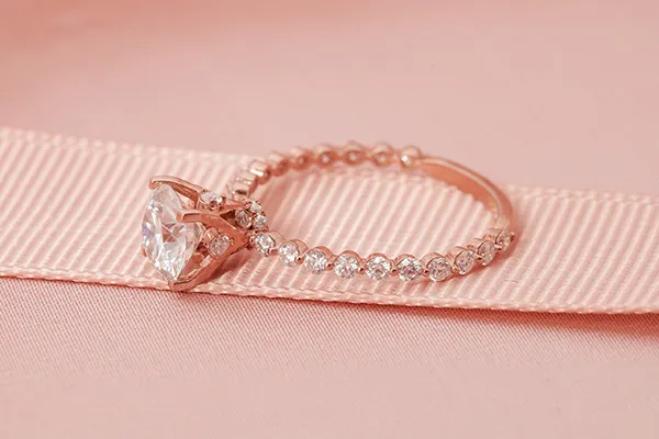 Nhẫn Đính Hôn Morina Usha N0503 Màu Vàng Hồng - Trang sức - Vua Hàng Hiệu