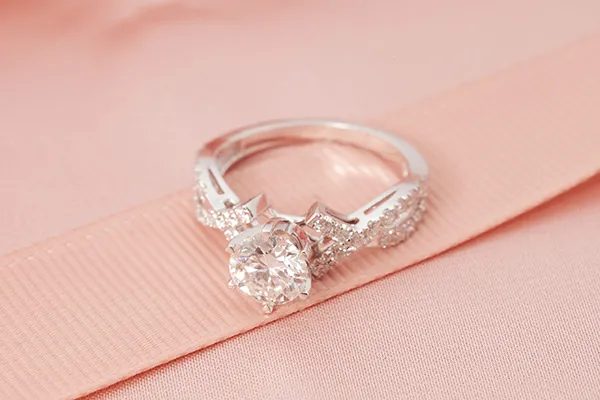 Nhẫn Đính Hôn Morina Sophie N0512 Màu Vàng Trắng - Trang sức - Vua Hàng Hiệu