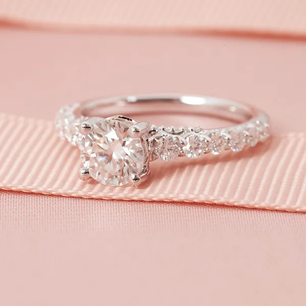 Nhẫn Đính Hôn Morina N0674 Màu Vàng Trắng - Trang sức - Vua Hàng Hiệu