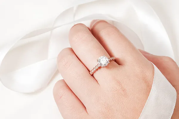Nhẫn Đính Hôn Morina Glorious N0515 Màu Vàng Hồng - Trang sức - Vua Hàng Hiệu