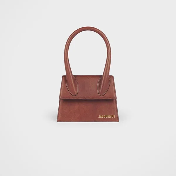 Túi Xách Jacquemus Le Chiquito Moyen Size 18 Màu Nâu Cafe