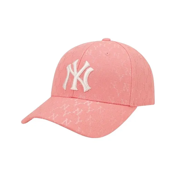 Mũ MLB Classic Monogram New York Yankees Pink 32CPFC111-50P Màu Hồng