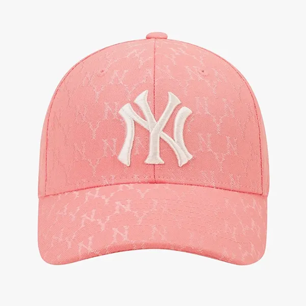 Mũ MLB Classic Monogram New York Yankees Pink 32CPFC111-50P Màu Hồng