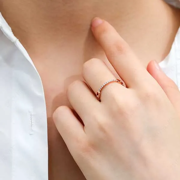 Nhẫn Morina BREEZY N0328 Màu Vàng Hồng