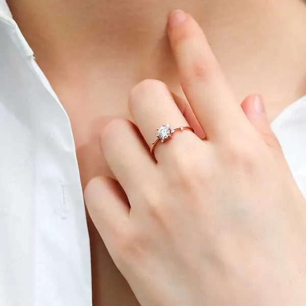 Nhẫn Morina CALANTHA N0252 Màu Vàng Hồng