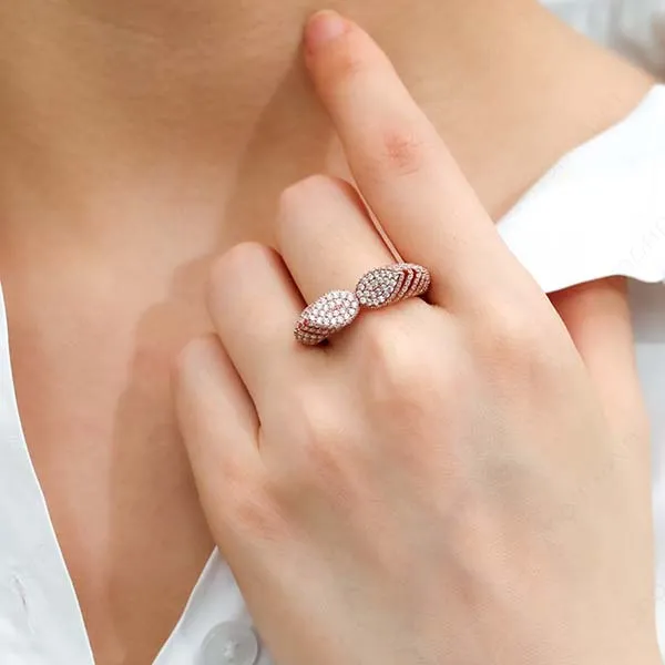 Nhẫn Morina N0686 Màu Vàng Hồng