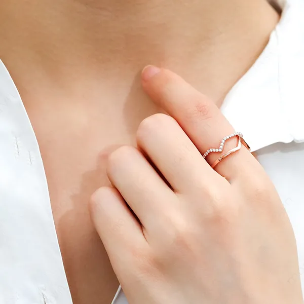 Nhẫn Morina Victory N0310 Màu Vàng Hồng