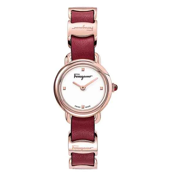 Đồng Hồ Nữ Salvatore Ferragamo Varina Watch 22mm Màu Đỏ - Đồng hồ - Vua Hàng Hiệu